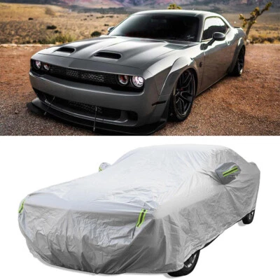 Car Covers Waterproof Outdoor Sun Protection Cover For Dodge Challenger Hellcat - Image 1 of 4