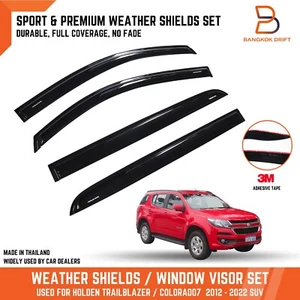 PROTECTOR METEOROLÓGICO VENTANA VISERA PROTECTOR DE LLUVIA PARA CHEVROLET TRAILBLAZER RG 2012-2022 - Imagen 1 de 9
