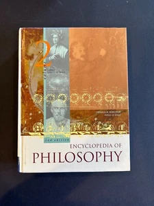 Encyclopedia of Philosophy Hardcover - GOOD clean solid except ExLibrary marks - Picture 1 of 10