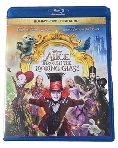 Disney Alice Through The Looking Glass Blu-Ray DVD Digital HD Depp Wonderland - Picture 1 of 2