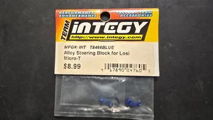 BLOQUE DE DIRECCIÓN TEAM INTEGY #T8466 ALEACIÓN AZUL PARA LOSI MICRO-T - Imagen 1 de 1