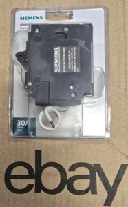 Disyuntor Siemens QPFB 30 Amp 2 polos GFCI Q230GFP/TIPO QPFB ENVÍO EL MISMO DÍA - Imagen 1 de 2