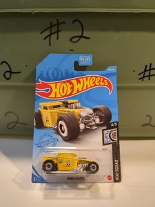 Hot Wheels - Bone Shaker (Yellow) [Mooneyes] - Picture 1 of 4