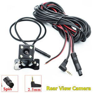 4LED 5 Pin Rear View Reverse Backup Camera Fit For Car Dash Cam Parking Monitor 