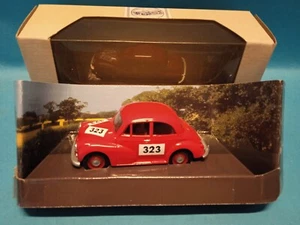 Morris Minor Saloon Red Rally Die Cast Model Ar96746 1/43 Classic Vehicles Corgi - Foto 1 di 2