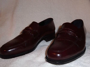 Mens Shoes Florsheim Brown US Size 8.5 EEE Extra Wide Loafers  - Picture 1 of 11