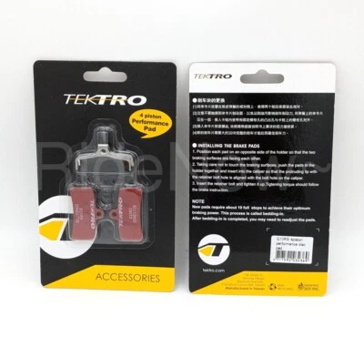 Pastillas de resina de freno de disco para bicicleta 2Pr x Tektro Q10RS, para Orion 4P, Dorado nuevas Foto 1 de 4
