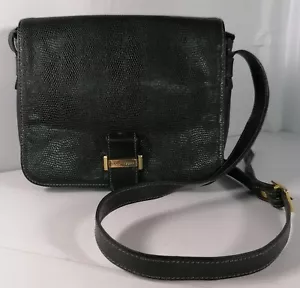 Vintage Courrèges Paris Black Leather Shoulder Bag - Designer - Picture 1 of 17