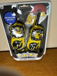 Walkie Talkies de Largo Alcance Pokemon Pikachu Niños NUEVO - Imagen 1 de 2