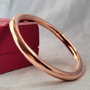 1 Pc Pure Copper Bracelet Bangle, Healing Bangles, Unisex, Thick Bangle - Picture 1 of 4