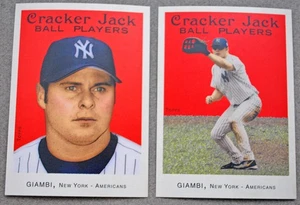 2004 Topps Cracker Jack #229 Jason Giambi SP stampa corta New York Yankees - Foto 1 di 2