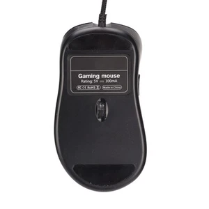 Mechanical Mouse 4800Dpi Programmable High Accuracy Ergonomics Abs Gaming SPC - Picture 1 of 12