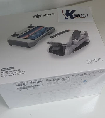 DJI Mini 3 Fly More Combo with RC / 4K HDR / 38Min Flight / US Duty Incl. - Image 1 of 4