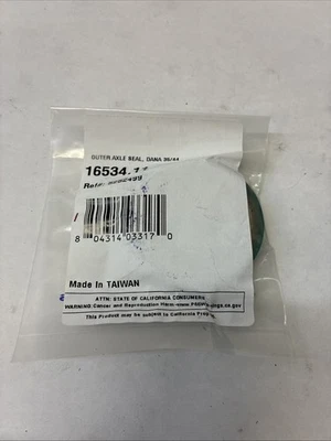 Sello de eje exterior Rugged Ridge 16534.11 para Dana 35/44 de Omix-ADA para Jeep Wrang Foto 1 de 2