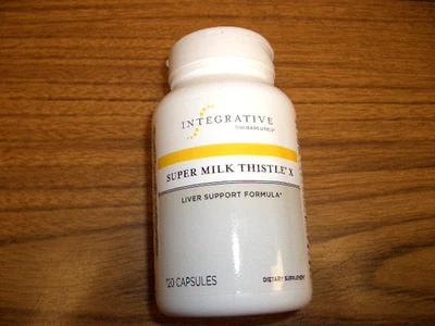 Integrative Therapeutics Super Milk Thistle X — формула для поддержки печени 120 капсул - Изображение 1 из 4