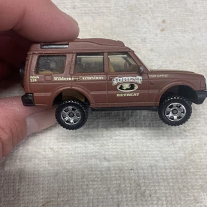 Matchbox Land Rover Discovery MB96 Forest Retreat 2009 Matte Brown Diecast Car - Picture 1 of 5