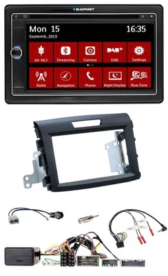 Blaupunkt Lenkrad DAB TMC 2DIN USB Bluetooth Navigation für Honda CR-V FR5/FR6 a - Bild 1 von 4