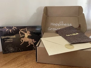 Aovila Schütze Sternzeichen Kristalle Heilsteine Geschenkset Neu in versiegelter Verpackung - Bild 1 von 7