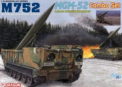 DRAGON 1/35 3592 M752 Tactical Ballistic Missile Launcher&MGM-52 Lance Missile - Image 1 of 2