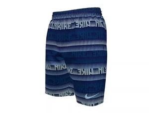 ๐NEW๐ Boys Size XS (6-7) Nike Ticker Tape Volley Swim Trunks - Picture 1 of 4