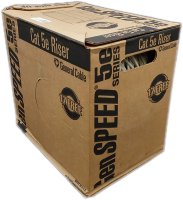 Cat5e 1000ft Ethernet Cable White - Image 1 of 4