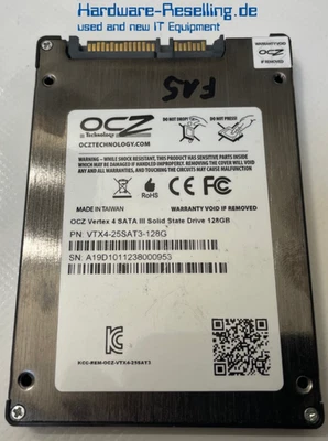 OCZ Vertex 4 128GB 2,5" SATA III 6G SSD VTX4-25SAT3-128G - Bild 1 von 2