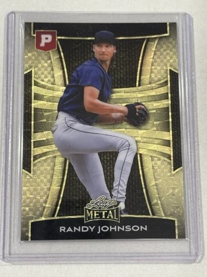 RANDY JOHNSON Oro 1/1 - 2025 Hoja Metal Colección Subasta Prístina Foto 1 de 3