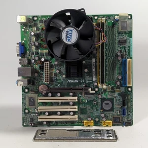 ASUS P5VD2-NVM LGA775 Motherboard Pentium 4 530 3.0GHz 1GB DDR2 VIA Chipset 98 - Picture 1 of 13