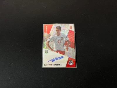 2021 Panini Mosaic UEFA Euro 2020 Soccer Autograph #30 Bartosz Kapustka - Image 1 of 2