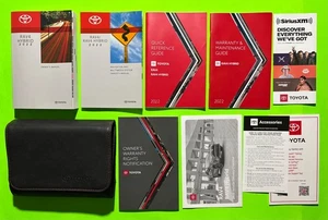 2022 Toyota RAV4 HYBRID Factory Owners Manual Set w/ NAV & Case *OEM* - Picture 1 of 6