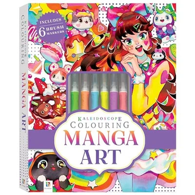 Kaleidoscope Colouring Kit: Manga A..., Pty Ltd, Hinkle - Image 1 of 2