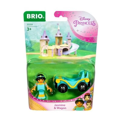 - 33359 Disney Princess Jasmine & Wagon | 2 Piece Toy Train for Kids Ages 3 a... - Image 1 of 4