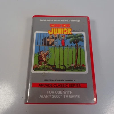 Donkey Kong Junior • ColecoVision Game + Manual (1983) Australian PAL - Box Only - Image 1 of 3