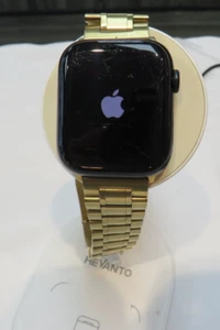 Apple Watch Series 9 45mm A2984 świetny stan czarna obudowa ze stojakiem ładującym - Zdjęcie 1 z 10