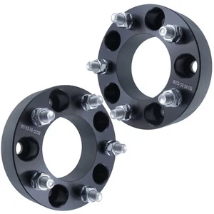2 pcs 2" 5x127 Wheel Spacers fits Jeep Grand Cherokee WK2 Offroad 14x1.5 studs - Picture 1 of 3