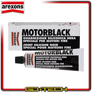 PASTA NERA MOTORI AREXONS MOTORBLACK MASTICE SIGILLANTE per GUARNIZIONI MOTORE - Imagen 1 de 7