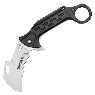 Navaja de bolsillo afilada Karambit táctica asistida por resorte 6,75 de WarTech EDC CSGO Foto 1 de 4