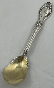 Richelieu by Tiffany Sterling w/Gold Wash Ice Cream Spoon(s) Mono'd FA - Picture 1 of 6