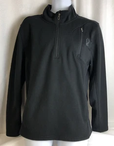 Spyder Constant Strickpullover 1/4-Reißverschluss Herren Large schwarz Stil LSFDD243-001 - Bild 1 von 11