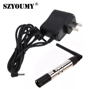 2.4G Wireless DMX512 Transmitter Male XLR For Stage Disco Party Bar Lighting - Picture 1 of 6