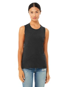 Bella + Canvas Ladies Flowy Scoop Muscle Tank - B8803 - MEDIUM - CLEARANCE SALE - Picture 1 of 3