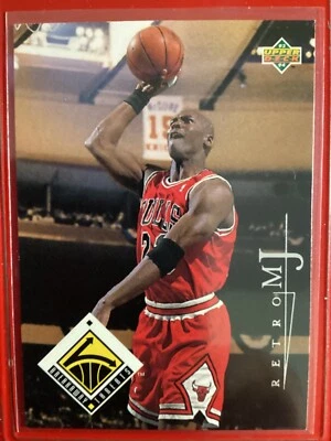 MICHAEL JORDAN  1998 Upper Deck Career Collection Retro MJ #42  Chicago Bulls - Image 1 of 2