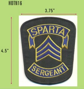 IN THE HEAT OF THE NIGHT - SPARTA SERGEANT PATCH - HOTN16 - Bild 1 von 1