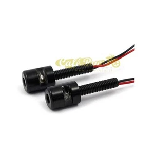 Luces Matrícula Para LED Negro (2 Piezas) cafe Race para Triumph Yamaha Honda - Imagen 1 de 1