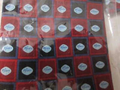 Corbata Pfizer Novedad Viagra Pequeña Píldora Azul Rep Corbata 100% Seda Nueva Foto 1 de 4