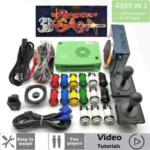 DIY Arcade Kit 3D Game 4399 in 1 Saga Box 14 For Arcade Jamma Cabinet Machine - Picture 1 of 6