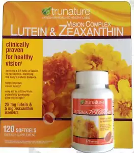 Trunature Lutein und Zeaxanthin Softgels, 120 Stück - Bild 1 von 1