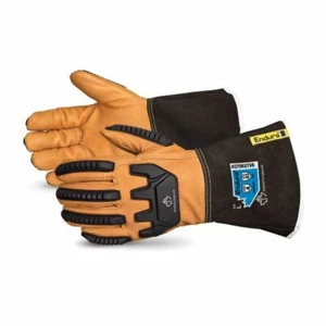 ~~ Superior 375KGVB Long Cuff Endura Oilbloc Ziegenleder schlagfester Handschuh ~~ - Bild 1 von 3