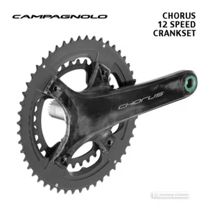 Juego de manivelas Campagnolo CHORUS 12 velocidades carbono ultra par: MEDIO COMPACTO 36/52T - Imagen 1 de 3