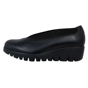 Wonders Agadir: Zapatos Mujer Cuña Piel Negra C-33322, Estilo Único - Bild 1 von 6